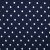 Креп стрейч Амузен, 85 г/м2, 19-3920 (т.синий)/белый крупный горох, шир.150 см - купить в Великих Луках. Цена 220.50 руб.