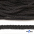 Шнур плетеный d-6 мм круглый, 70% хлопок 30% полиэстер, уп.90+/-1 м, цв.1078-черный - купить в Великих Луках. Цена: 588 руб.