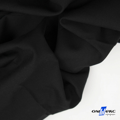 Ткань костюмная "Матте" 80% P, 16% R, 4% S, 170 г/м2, шир.150 см, цв-черный #1 - купить в Великих Луках. Цена 372.90 руб.