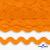 Тесьма вьюнчик 0381-0080, 8 мм/упак.33+/-1м, цвет 9511-оранжевый - купить в Великих Луках. Цена: 107.26 руб.