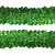 Тесьма с пайетками D4, шир. 30 мм/уп. 25+/-1 м, цвет зелёный - купить в Великих Луках. Цена: 1 087.39 руб.