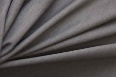 Костюмная ткань с вискозой "Флоренция", 195 гр/м2, шир.150см, цвет св.серый - купить в Великих Луках. Цена 491.97 руб.
