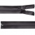 Молния водонепроницаемая PVC Т-7, 60 см, разъемная, цвет (301) т.серый - купить в Великих Луках. Цена: 49.39 руб.