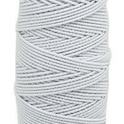 Нитка - резинка Спандекс 25 м (уп-10шт)-белые - купить в Великих Луках. Цена: 35.65 руб.
