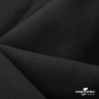 Ткань костюмная Зара, 92%P 8%S, BLACK, 200 г/м2, шир.150 см - купить в Великих Луках. Цена 325.28 руб.