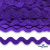 Тесьма вьюнчик 0381-0080, 8 мм/упак.33+/-1м, цвет 9530-фиолетовый - купить в Великих Луках. Цена: 107.26 руб.
