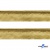 Кант атласный 136, шир. 12 мм (в упак. 65,8 м), цвет золото - купить в Великих Луках. Цена: 433.08 руб.