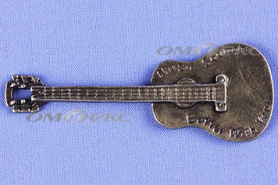 Декоративный элемент для творчества из металла "Гитара"  - купить в Великих Луках. Цена: 19.99 руб.