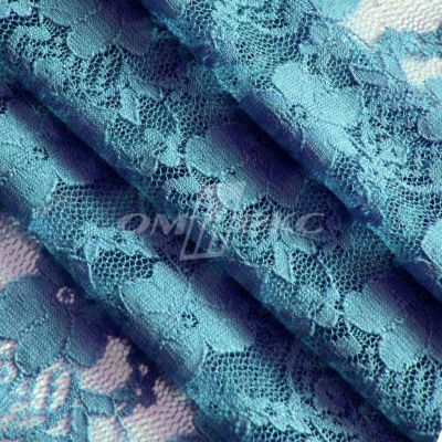 Кружевное полотно стрейч 15A61/BLUE, 100 гр/м2, шир.150см - купить в Великих Луках. Цена 1 581 руб.
