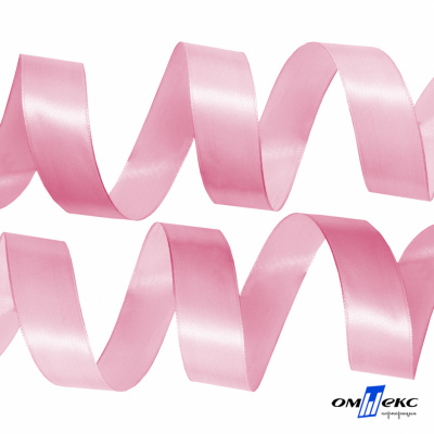050-нежно-розовый Лента атласная упаковочная (В) 85+/-5гр/м2, шир.25 мм (1/2), 25+/-1 м - купить в Великих Луках. Цена: 53.96 руб.