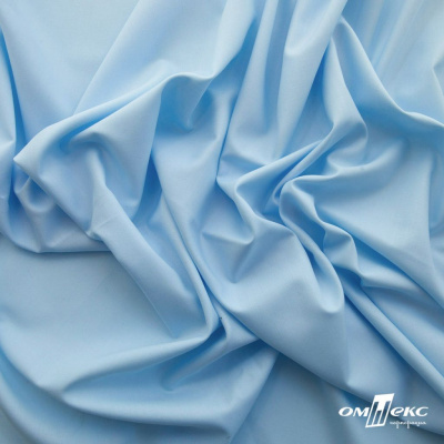 Ткань сорочечная Илер 100%полиэстр, 120 г/м2 ш.150 см, цв.голубой - купить в Великих Луках. Цена 290.24 руб.
