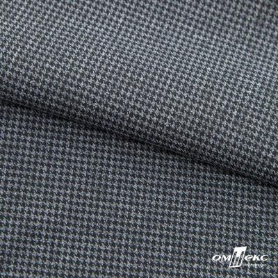 Ткань костюмная Пье-де-пуль 24013, 210 гр/м2, шир.150см, цвет чёрн/св.серый - купить в Великих Луках. Цена 334.18 руб.