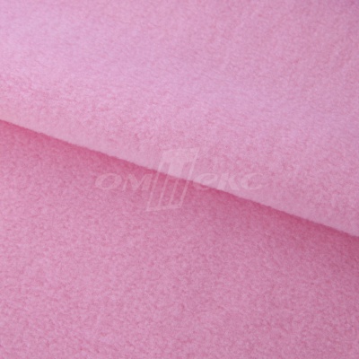 Флис окрашенный 15-2215, 250 гр/м2, шир.150 см, цвет светло-розовый - купить в Великих Луках. Цена 580.31 руб.