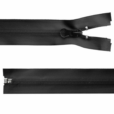 Молния водонепроницаемая PVC Т-7, 100 см, разъемная, цвет чёрный - купить в Великих Луках. Цена: 61.89 руб.