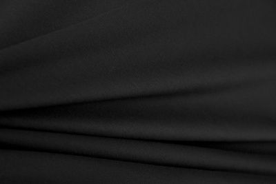 Трикотаж "Grange" BLACK 1# (2,38м/кг), 280 гр/м2, шир.150 см, цвет чёрно-серый - купить в Великих Луках. Цена 870.01 руб.