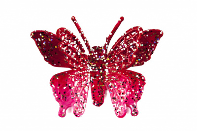 Бабочка декоративная пластиковая #10 - купить в Великих Луках. Цена: 7.09 руб.