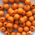 0309-Бусины деревянные "ОмТекс", 16 мм, упак.50+/-3шт, цв.003-оранжевый - купить в Великих Луках. Цена: 62.22 руб.