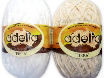 Пряжа Adelia "Fibra", полиэстер 100%, 50 гр/200 м - купить в Великих Луках. Цена: 34.67 руб.