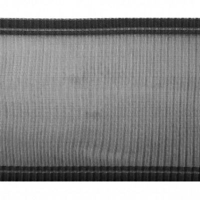 Лента капроновая "Гофре", шир. 110 мм/уп. 50 м, цвет чёрный - купить в Великих Луках. Цена: 24.99 руб.