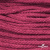 Шнур плетеный d-6 мм, 70% хлопок 30% полиэстер, уп.90+/-1 м, цв.1068-фуксия - купить в Великих Луках. Цена: 588 руб.