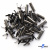 06032-Наконечник для шнура металл, отв. 4 мм, цв. тём.никель - купить в Великих Луках. Цена: 9.60 руб.