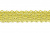 Тесьма кружевная 0621-1567, шир. 15 мм/уп. 20+/-1 м, цвет 017-жёлтый - купить в Великих Луках. Цена: 466.97 руб.