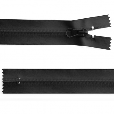 Молния водонепроницаемая PVC Т-7, 20 см, неразъемная, цвет чёрный - купить в Великих Луках. Цена: 21.56 руб.
