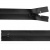 Молния водонепроницаемая PVC Т-7, 20 см, неразъемная, цвет чёрный - купить в Великих Луках. Цена: 21.56 руб.