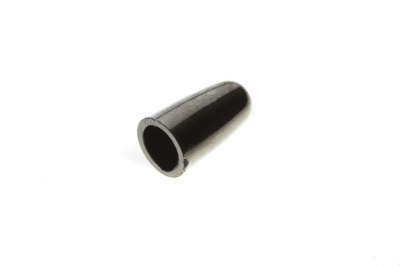 8100-Наконечник пластиковый под металл 15 мм-тем.никель - купить в Великих Луках. Цена: 2.45 руб.
