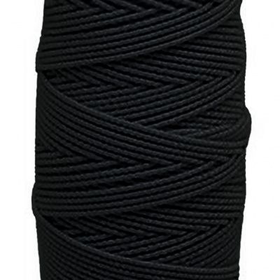 Нитка - резинка Спандекс 25 м (уп-10шт)-чёрные - купить в Великих Луках. Цена: 36.02 руб.