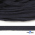 Шнур плетеный d-8 мм плоский, 70% хлопок 30% полиэстер, уп.85+/-1 м, цв.1010-т.синий - купить в Великих Луках. Цена: 735 руб.