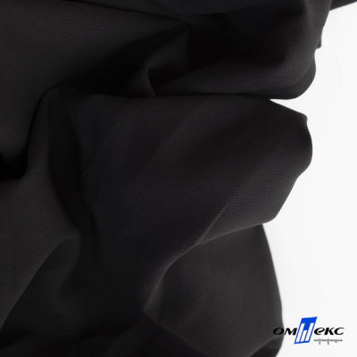 Ткань костюмная "Фабио" 80% P, 16% R, 4% S, 245 г/м2, шир.150 см, цв-черный #1 - купить в Великих Луках. Цена 470.17 руб.