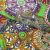 Плательная ткань "Фламенко" 25.1, 80 гр/м2, шир.150 см, принт этнический - купить в Великих Луках. Цена 243.96 руб.