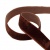Лента бархатная нейлон, шир.12 мм, (упак. 45,7м), цв.120-шоколад - купить в Великих Луках. Цена: 392 руб.