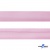 Косая бейка атласная "Омтекс" 15 мм х 132 м, цв. 044 розовый - купить в Великих Луках. Цена: 225.81 руб.