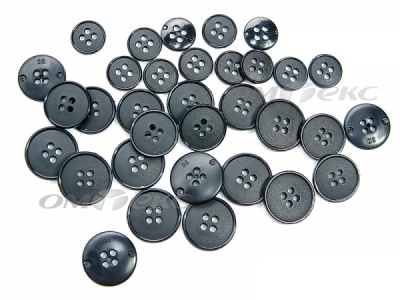 51926/15 мм (4 пр) черные пуговицы (брючные) - купить в Великих Луках. Цена: 1.50 руб.