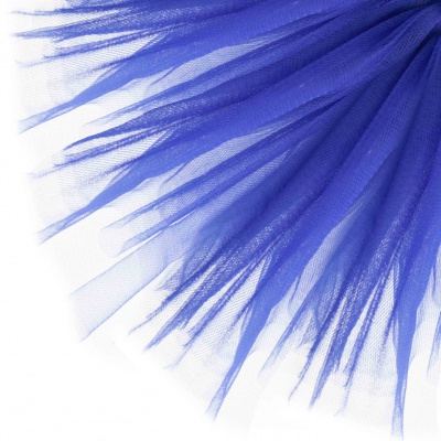 Фатин матовый 16-101, 12 гр/м2, шир.300см, цвет т.синий - купить в Великих Луках. Цена 100.92 руб.