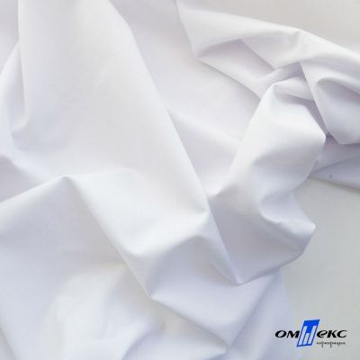Ткань сорочечная Илер 100%полиэстр, 120 г/м2 ш.150 см, цв.белый - купить в Великих Луках. Цена 290.24 руб.
