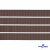 Репсовая лента 005, шир. 6 мм/уп. 50+/-1 м, цвет коричневый - купить в Великих Луках. Цена: 88.45 руб.