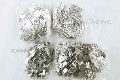Крючки брючные 4 шипа "Стром" 144 шт. никель - купить в Великих Луках. Цена: 383.97 руб.