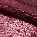Сетка с пайетками №11, 188 гр/м2, шир.140см, цвет бордо
