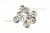 Кнопки пришивные 30 мм никель - купить в Великих Луках. Цена: 18.68 руб.