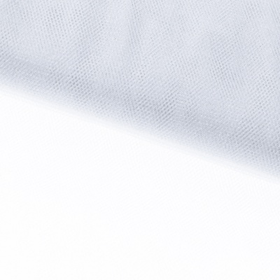 Трикотажное полотно Тюль Кристалл, 100% полиэфир, 16-01/белый, 15гр/м2, шир.160см. - купить в Великих Луках. Цена 129.70 руб.