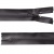 Молния водонепроницаемая PVC Т-7, 20 см, неразъемная, цвет (301)-т.серый - купить в Великих Луках. Цена: 21.56 руб.