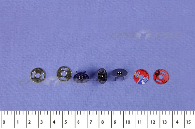 Кнопки магнитные МКМ-02, диам. 18 мм, чёрный никель - купить в Великих Луках. Цена: 14.49 руб.