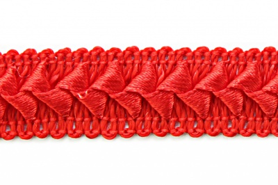 Тесьма декоративная "Самоса" 091, шир. 20 мм/уп. 33+/-1 м, цвет красный - купить в Великих Луках. Цена: 304.43 руб.