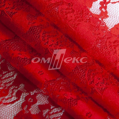 Кружевное полотно стрейч 15A61/RED, 100 гр/м2, шир.150см - купить в Великих Луках. Цена 1 580.95 руб.