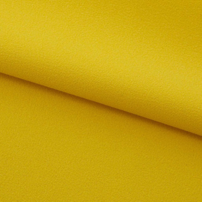 Креп стрейч Амузен 14-0756, 85 гр/м2, шир.150см, цвет жёлтый - купить в Великих Луках. Цена 194.07 руб.