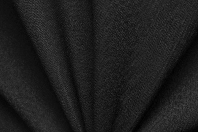 Ткань костюмная 21699 1144/1178, 236 гр/м2, шир.150см, цвет чёрный - купить в Великих Луках. Цена 455.40 руб.