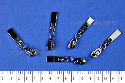 Слайдер декоративный, металлический №1/спираль Т7/никель - купить в Великих Луках. Цена: 6.29 руб.